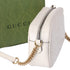 GUCCI GG Marmont Quilted Small Shoulder Bag 447632 Cream Leather